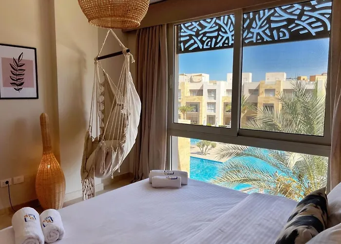 Appartement Spectacular & Soaring 2 Bdr W Private Rooftop Jacuzzi & Access Hurghada